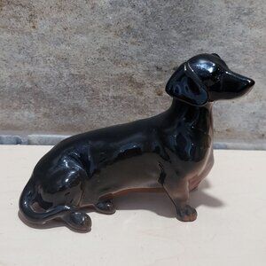 Vintage Beswick Dachshund Dog Figurine Sitting